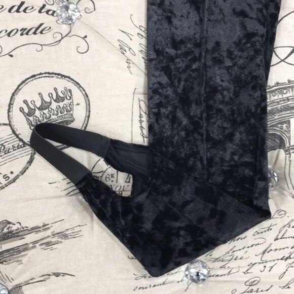 1.state Crushed Velvet Stirrup Leggings - Picture 4 of 8